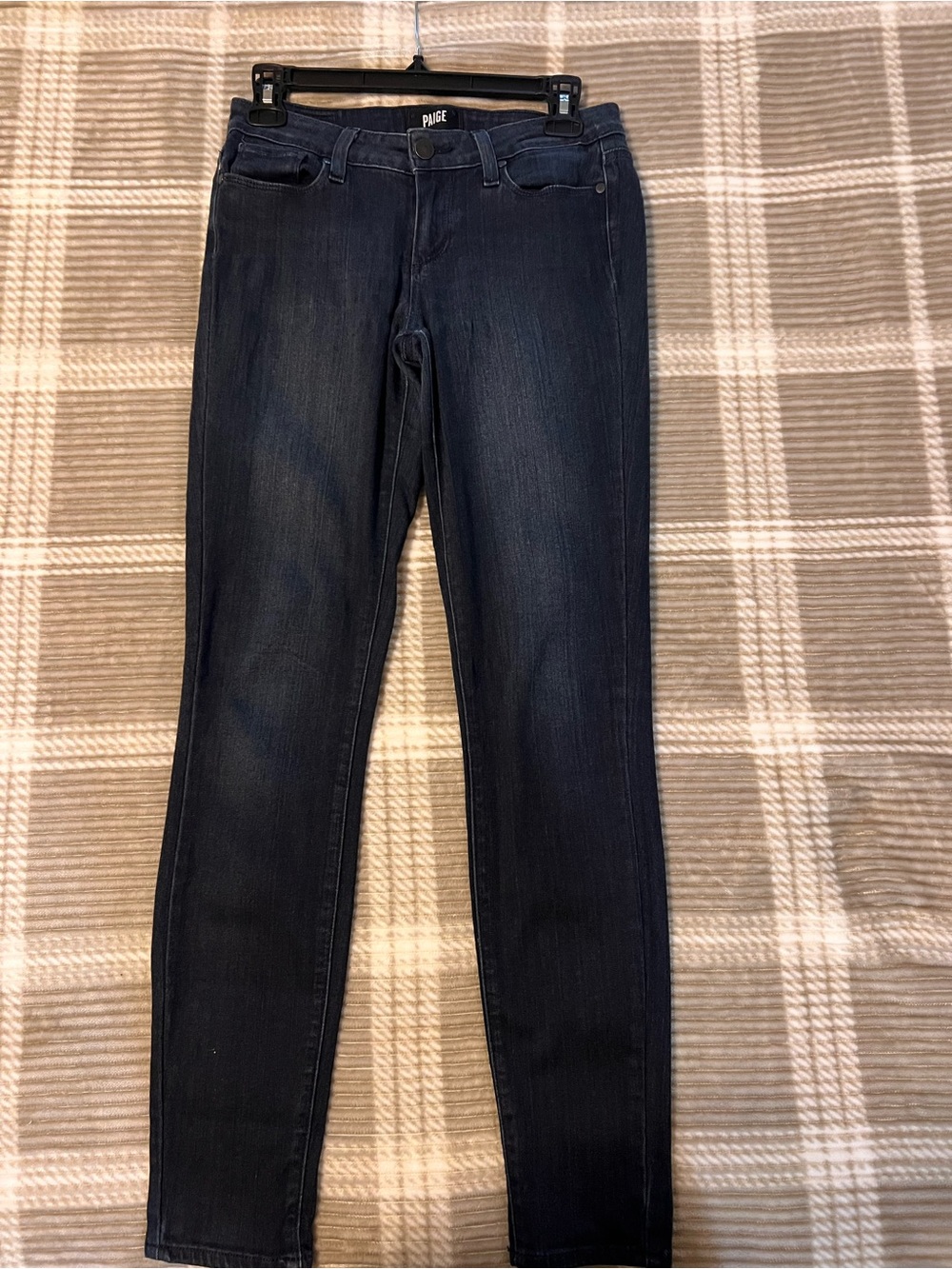 PAIGE Dark Indigo Verdugo Ultra Skinny Jeans